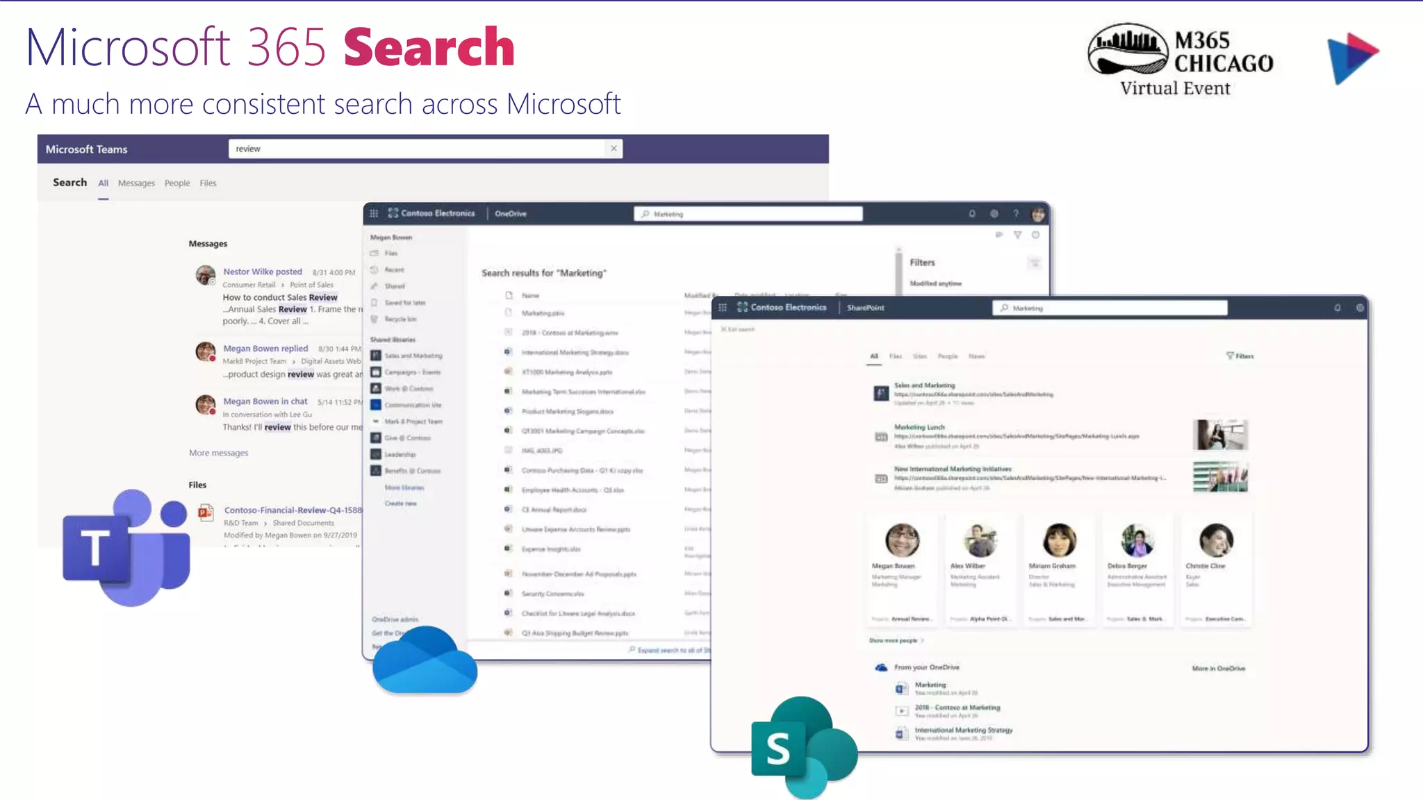 A much more consistent search across Microsoft
 