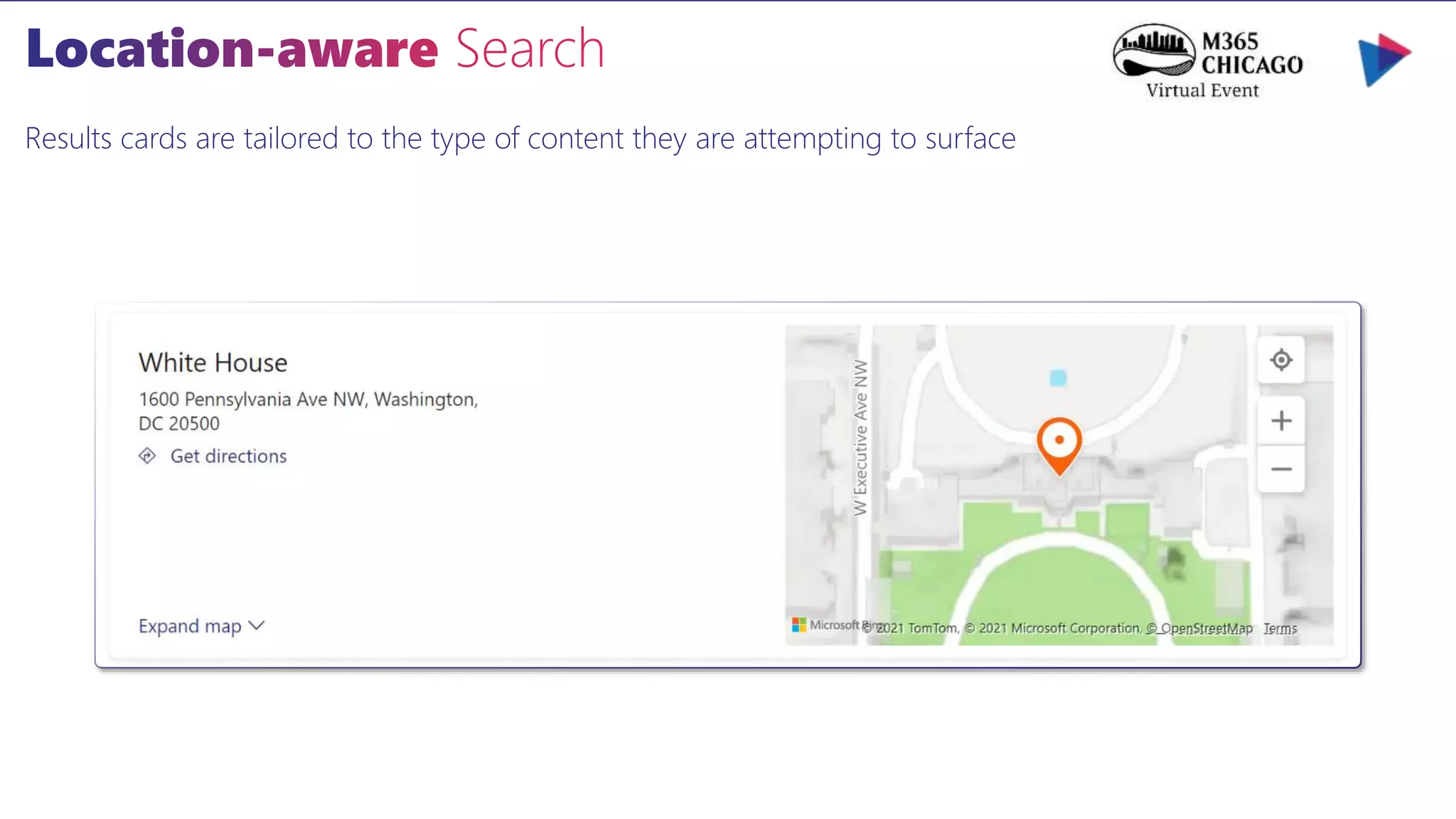 Results cards are tailored to the type of content they are attempting to surface
 