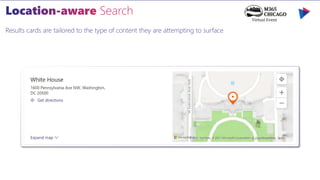 Results cards are tailored to the type of content they are attempting to surface
 