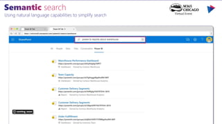 Using natural language capabilities to simplify search
coming soon
 