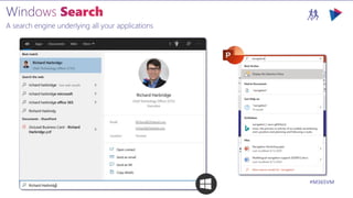 M365VIRTUALMARATHON.COM #M365VM
A search engine underlying all your applications
 