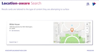 M365VIRTUALMARATHON.COM #M365VM
Results cards are tailored to the type of content they are attempting to surface
 