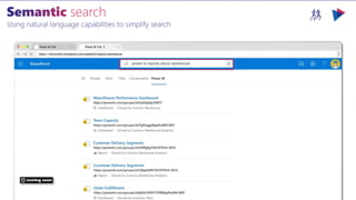 M365VIRTUALMARATHON.COM #M365VM
Using natural language capabilities to simplify search
coming soon
 