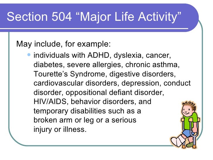 Introduction to section 504 09 08