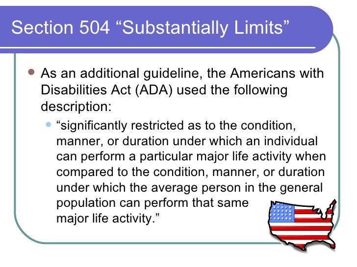 Introduction to section 504 09 08