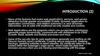 Securing Web Application, Services and Servers | PDF