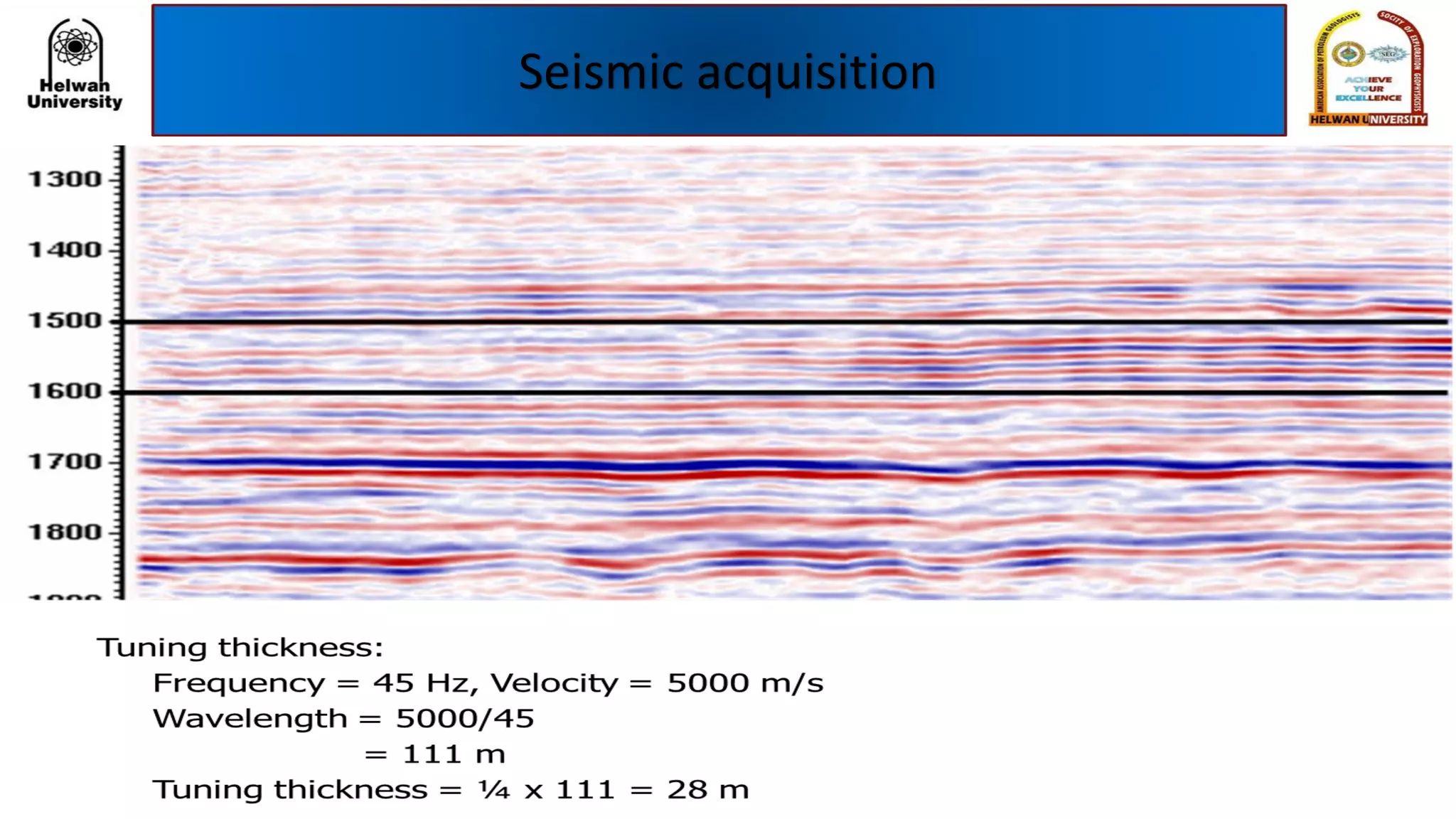 Seismic acquisition
 