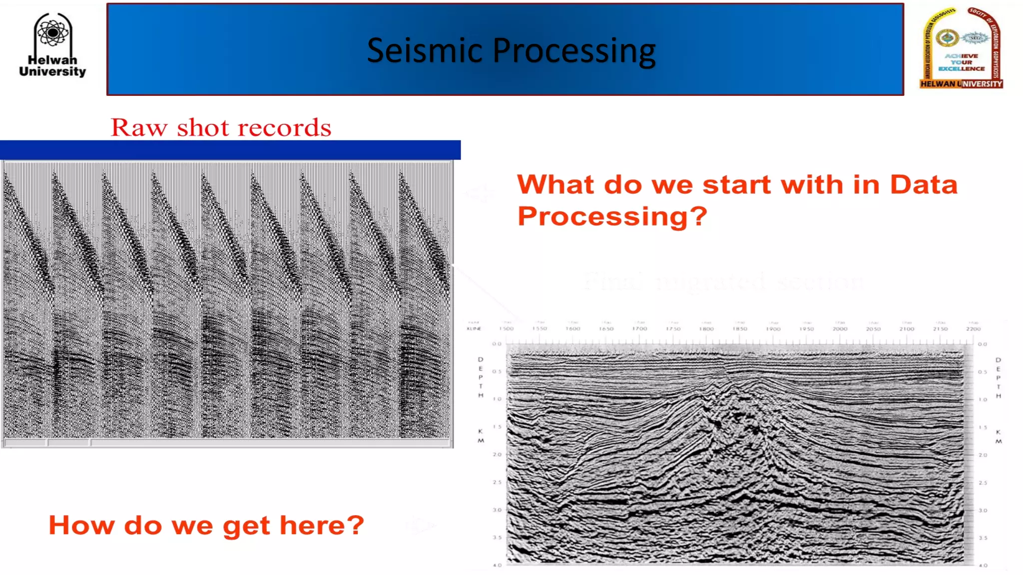 Seismic Processing
 