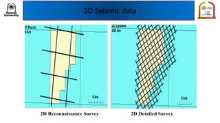2D Seismic data
 
