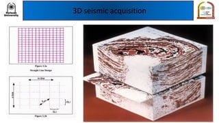 3D seismic acquisition
 