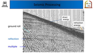Seismic Processing
 