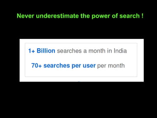 Never underestimate the power of search !
 