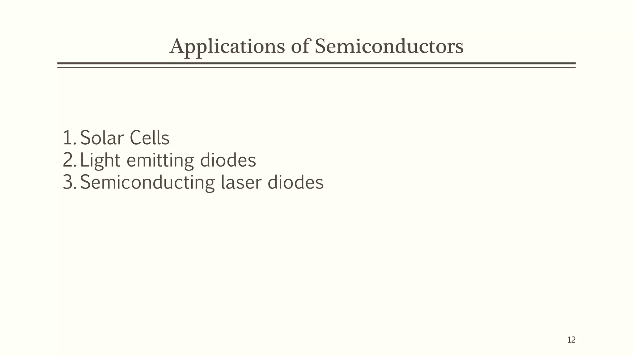 Introduction to semiconductor devices | PPTX