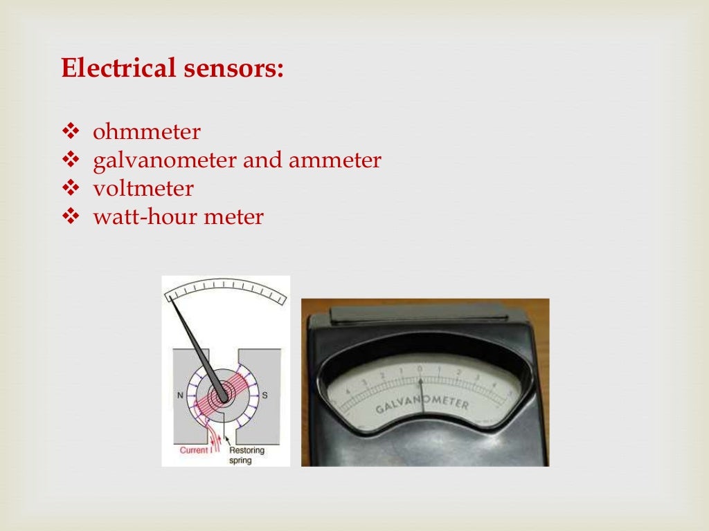 Introduction to sensors
