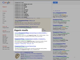 Organic results




                  12
 
