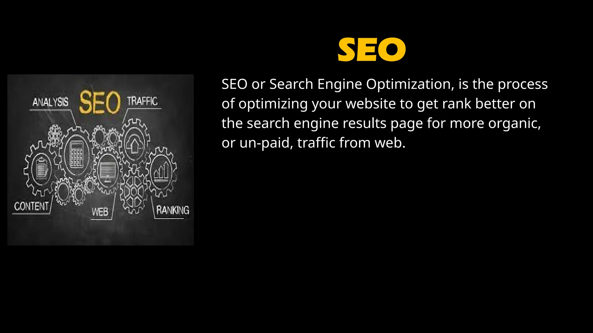 An Introduction to SEO for beginners PPT | PPTX