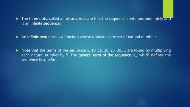 Introduction to sequences and series | PPTX