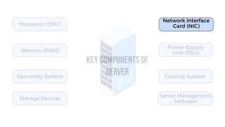 Network Interface
Card (NIC)
 