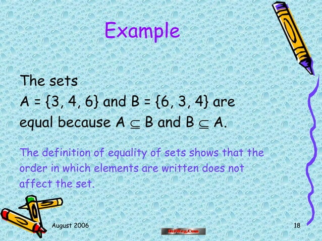 Introduction to sets | PPT | Physics | Science