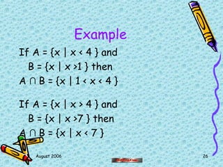 Introduction to sets | PPT