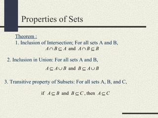 Introduction to set theory | PPT