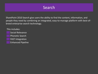Core SharePoint Terminology
Site Collections

Site collections are virtual containers used for grouping of SharePoint
Sites. They reside under web applications and are associated with
their own content database or may share content database with
other site collections in the same web application.

Sites

Sites are collection of pages, lists, libraries and sub sites and they are
created for achieving certain goal. Sites have
navigation, themes/branding, custom permissions, workflows, and
have the ability to be configured or customized in a number of ways.

 