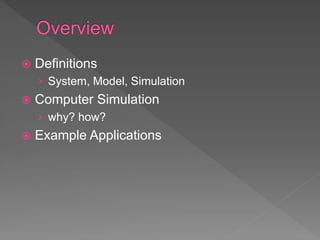 Introduction to Simulation and Modeling.ppt