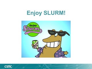 Enjoy SLURM!
 