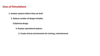 System Modelling and Simulation course for CSE and Allied streams | PDF