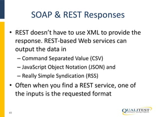 Introduction to SoapUI day 1 | PPTX