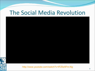 The Social Media Revolution http://www.youtube.com/watch?v=lFZ0z5Fm-Ng 