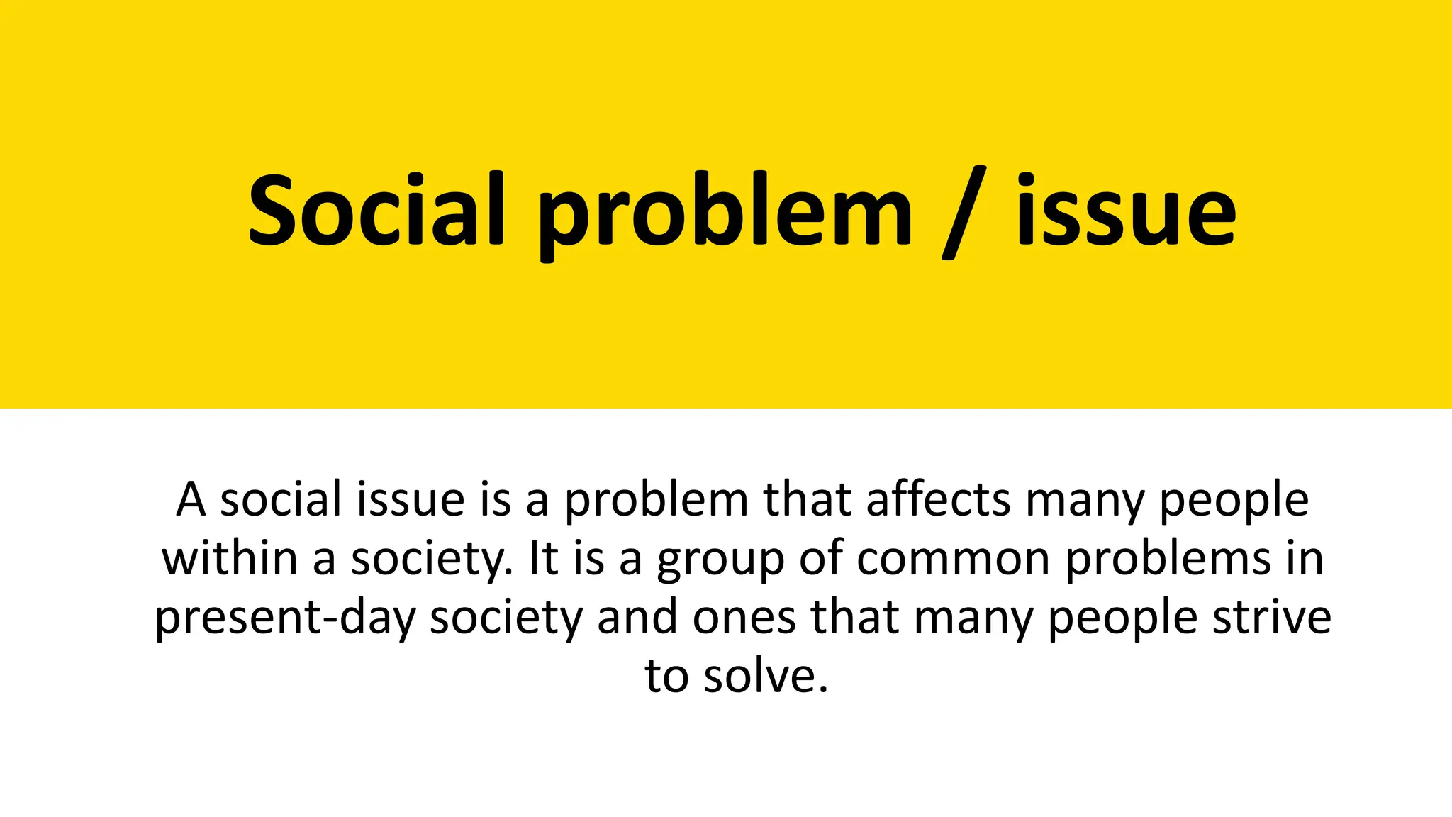 Introduction to Social Problems ,GP 1, Wajahat ,kamran ,Ali raza aqsa ...
