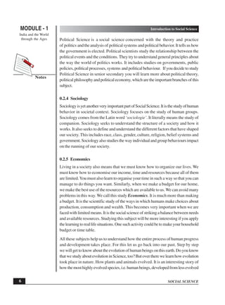 Introduction to social sciences | PDF
