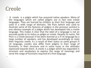 Introduction to sociolinguistics ch 1 4