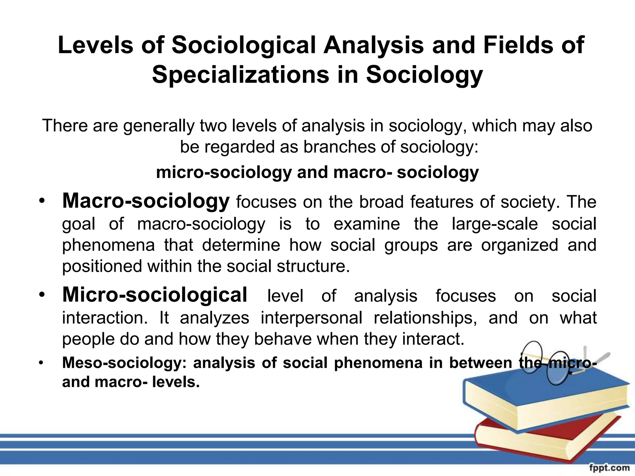 Introduction to sociology 1 | PPTX