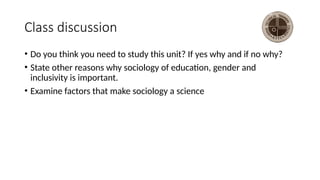 INTRODUCTION TO SOCIOLOGY OF EDUCATION EDITED (1).pptx