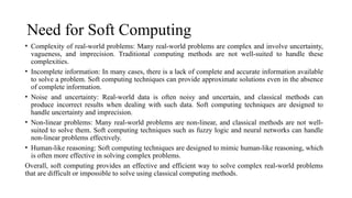 Introduction to Soft Computing techniques | PPTX