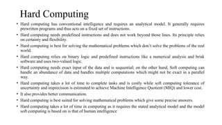 Introduction to Soft Computing techniques | PPTX