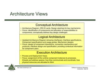 Introduction to Software Architecture | PDF