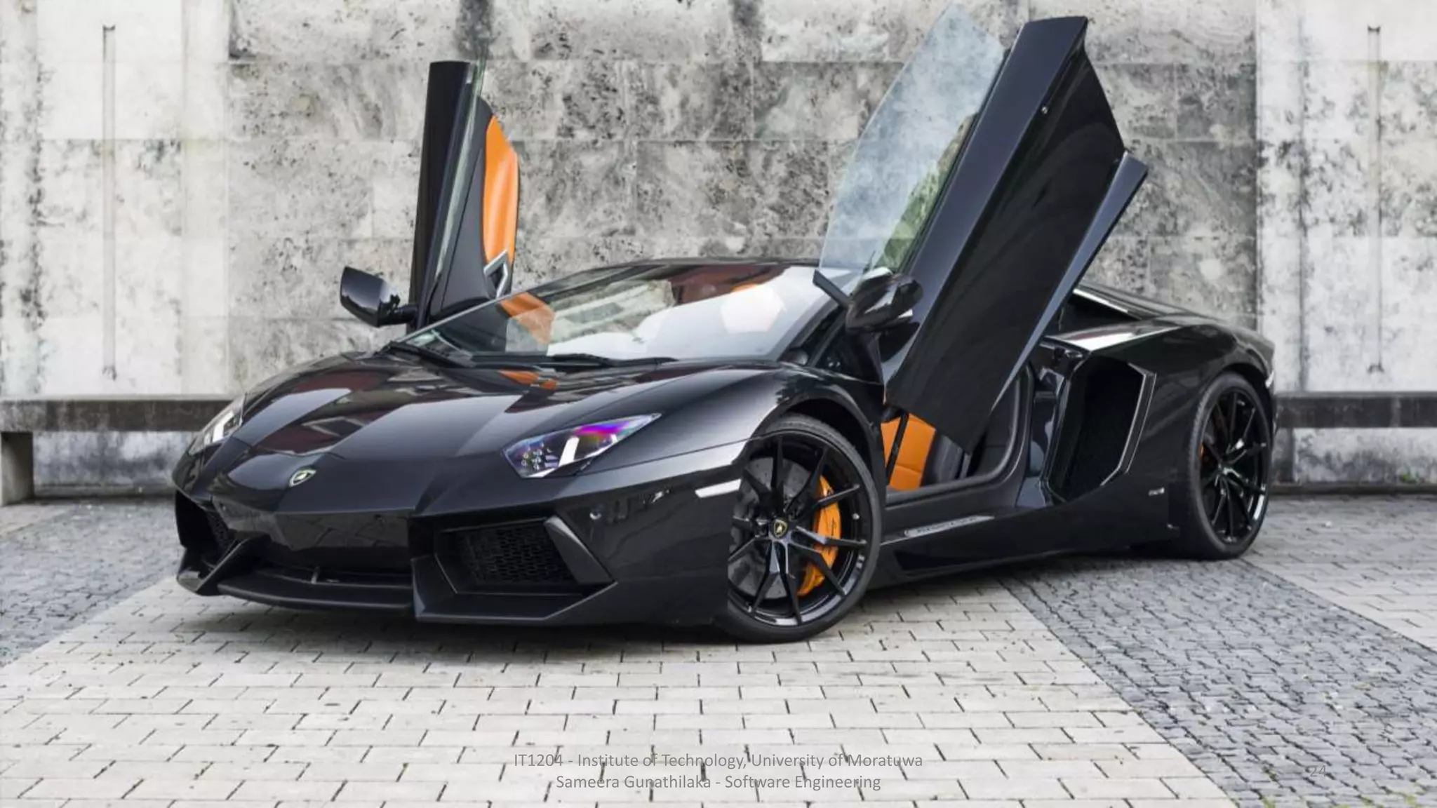 IT1204 - Institute of Technology, University of Moratuwa
Sameera Gunathilaka - Software Engineering
24
 