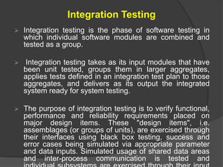 Introduction to software testing | PPSX