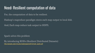 Introduction to Apache Spark | PPTX | Databases | Computer Software and ...