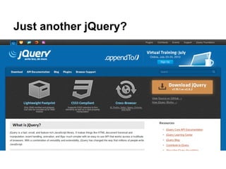 Just another jQuery?
 