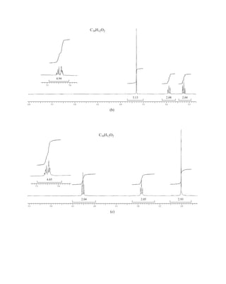 6.0 5.5 5.0 4.5 4.0 3.5 3.0 2.5
7.5 7.0
3.13 2.08 2.04
4.94
(b)
C10H12O2
5.5 5.0 4.5 4.0 3.5 3.0 2.5 2.0
2.05 2.93
2.04
(c)
7.5 7.0
4.85
C10H12O2
14782_03_Ch3_p105-176.pp2.qxd 2/1/08 10:56 PM Page 173
 