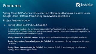 Introduction to Spring Cloud GCP | PDF