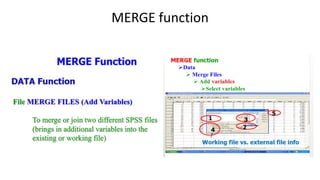 MERGE function
 