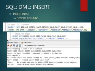 Introduction to SQL | PPTX