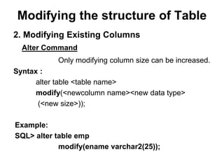 Introduction to (sql) | PPTX