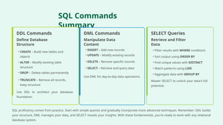 Introduction to Structured Query Language | PPTX