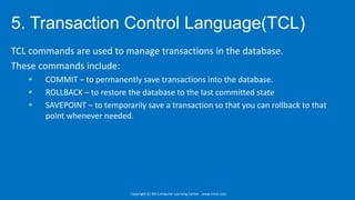 Introduction to SQL | PPTX